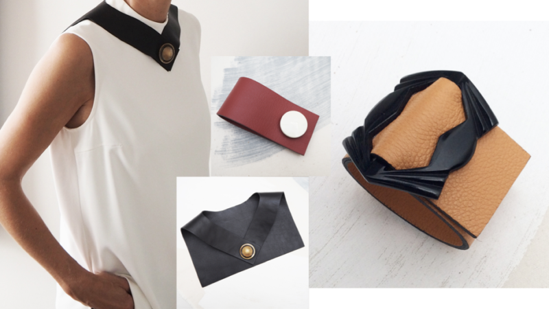 leather jewelry designer