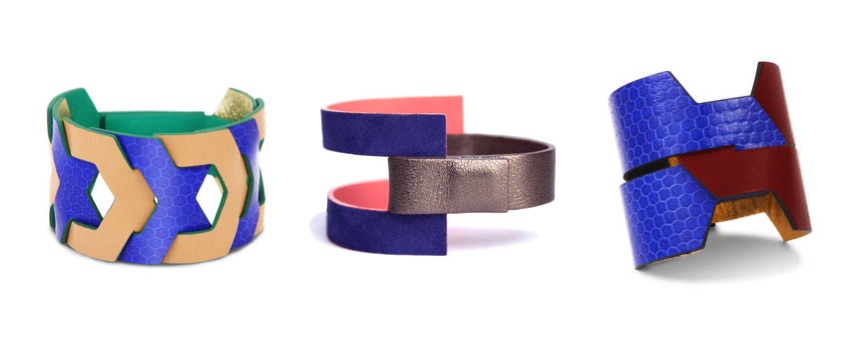Woman leather bracelet