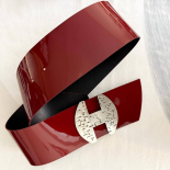 Women’s Belt with Vintage Silver Buckle 1970s Oriental Dream