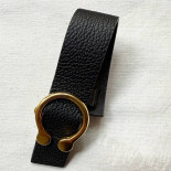Bracelet Manchette Doré Fer à Cheval Porte-Bonheur