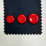 Bouton Design Rouge Cerise Fantaisie 18-20-22-25mm