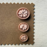Powder Pink Passementerie Jewel Button 18-22-27mm