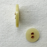 Bouton Design Haute Couture Gala Ivoire Oeillets 27mm