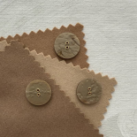 Bouton Couture Gala Beige Minéral Œillets 22-27mm
