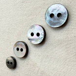 Bouton Design Nacre Grise Poulie 17-23-25-27mm