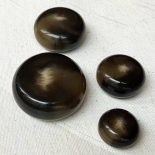 Amplitude Horn-Effect Dark Brown Button 18-23-28-34mm