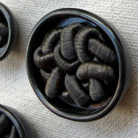 Mouse Grey Passementerie Jewel Button 18-22-27mm