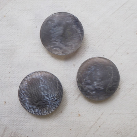 Chic Round Button Lavender Grey Blue 14-18-23-28mm