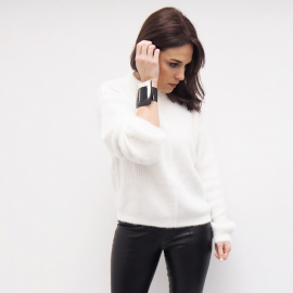 Bracelet Design Eden Corne R Noir
