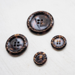 Design Button Brown Couture 17-37mm
