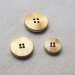 Bouton Design Or Brossé Disco 18-20-23-26-31mm