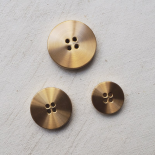 Design Button Brushed Gold Disco 18-20-23-26-31mm
