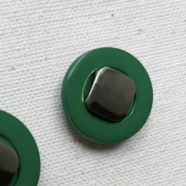 French Design Button Ball Garnet Red 25mm