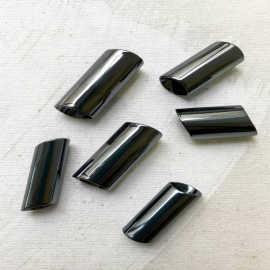 Blue Design Cylinder Button 30-35mm