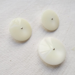 Design Button Frost White 34mm