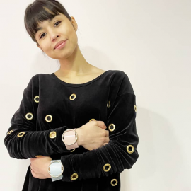 Bracelet Bijou Cuir et Anneau Or Frette