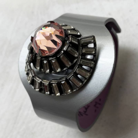 Bracelet Bijou Strass Baguette Coquillage