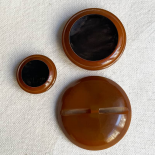Bouton Design Brun Chic Camel 27-40mm