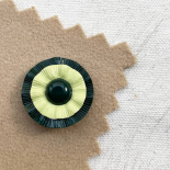 Design Button Flower Corolle Duo Green 23-27mm