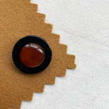 Design Button Havana Brown Round 22mm