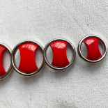 Design Button 70s Red Arcade 18-23-27-31mm