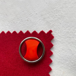 Design Button 70s Red Arcade 18-23-27-31mm
