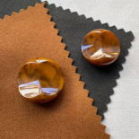 Jewel Button Amber Orange 21-26-34-39mm