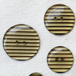 Design Button Yellow Brown Stripes 18-22-27-30-36mm