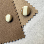 Bicolor Design Button Beige & White Striped 18–23 mm