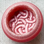 Beau Bouton Design Passementerie Rose 28-34-40mm