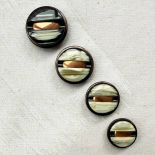 Design Button Brown & Copper 20-23-25-27mm