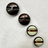 Design Button Brown & Copper 20-23-25-27mm
