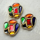 Design Button Beautiful Multicolor Palette 30mm