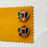 Design Button Beautiful Multicolor Palette 30mm