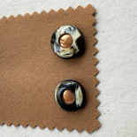 Design Button Brown and Copper Macaron 20-23-25-27mm