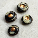 Design Button Brown and Copper Macaron 20-23-25-27mm