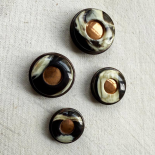 Design Button Brown and Copper Macaron 20-23-25-27mm