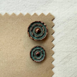Bouton Bijou Bleu Tiffany & Cuivre 18-22-27mm