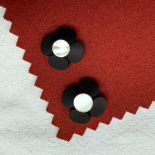 Beau Bouton Design Fleur Noir et Nacre 20-22mm