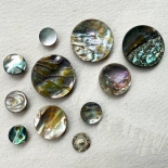 Wild Mother-of-Pearl Design Button 13-15-22-30mm