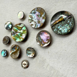 Wild Mother-of-Pearl Design Button 13-15-22-30mm