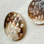 Mother-of-Pearl Jewel Button Balloon Motif 34–38–44–51mm